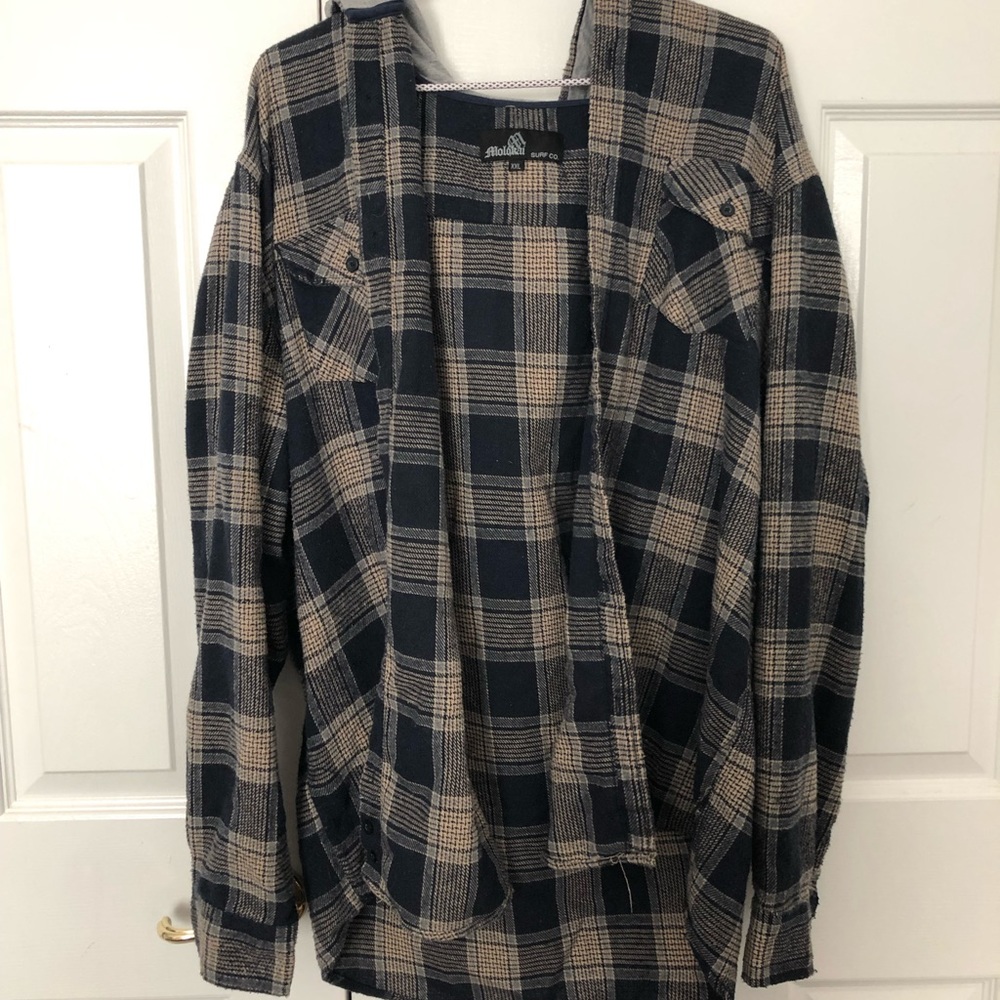 plaid sweater